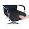 Global Industrial High Back Fabric Task Chair, Black, Fixed Arms, High Back 695622BK - alternate 6